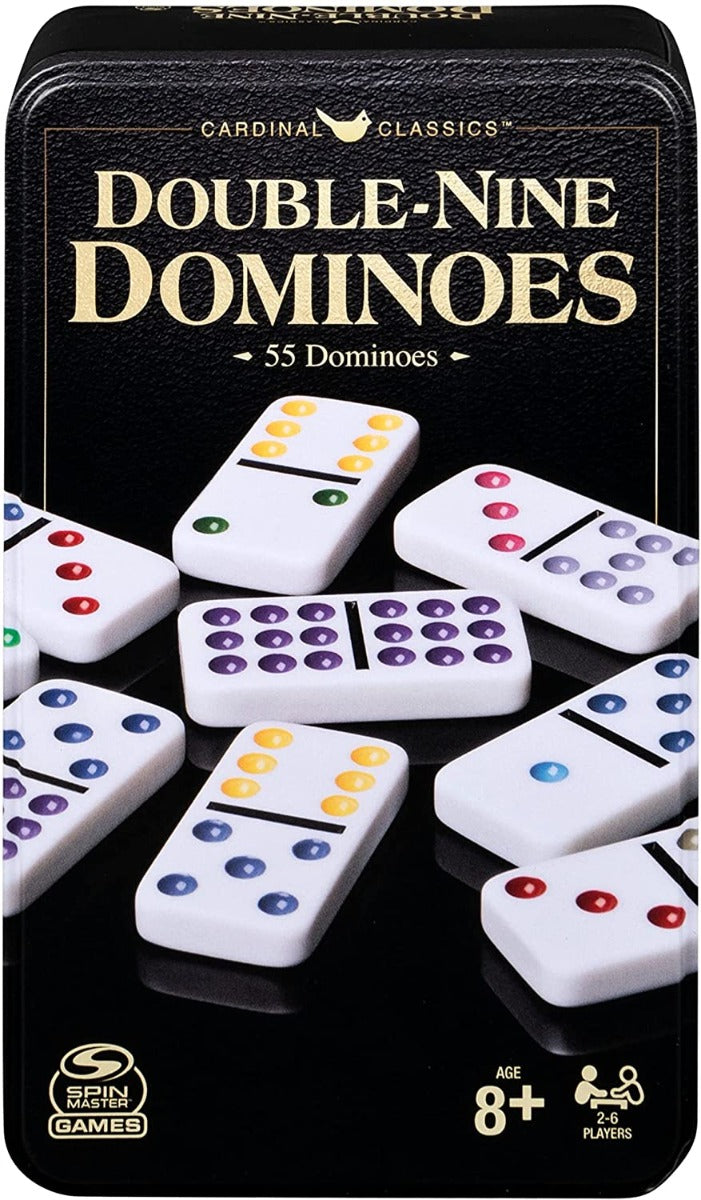 Spin Master Cardinal Double 9 Dominoes.