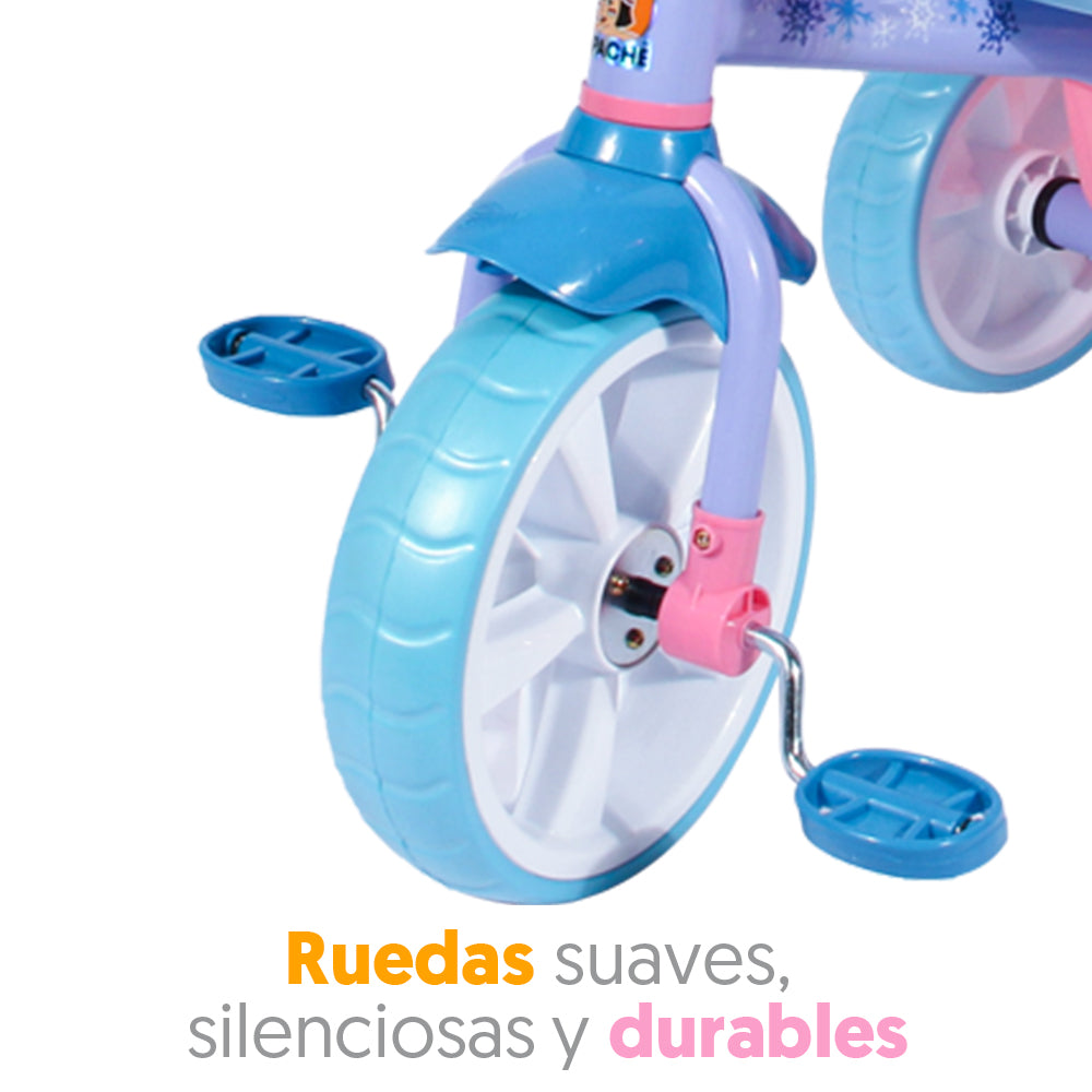 Triciclo Frozen Deluxe Pushbar
