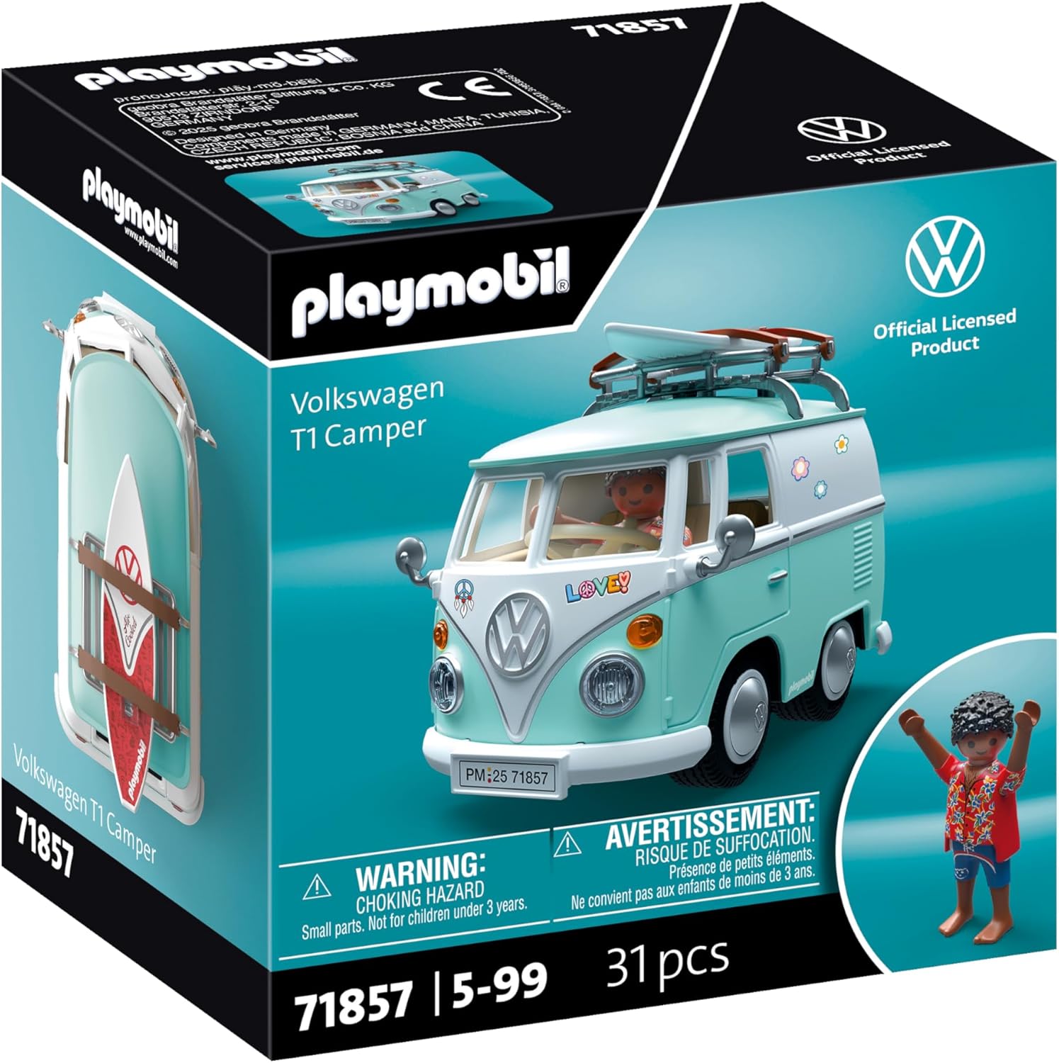 PLAYMOBIL ICON CARS: VW T1 CAMPING VAN