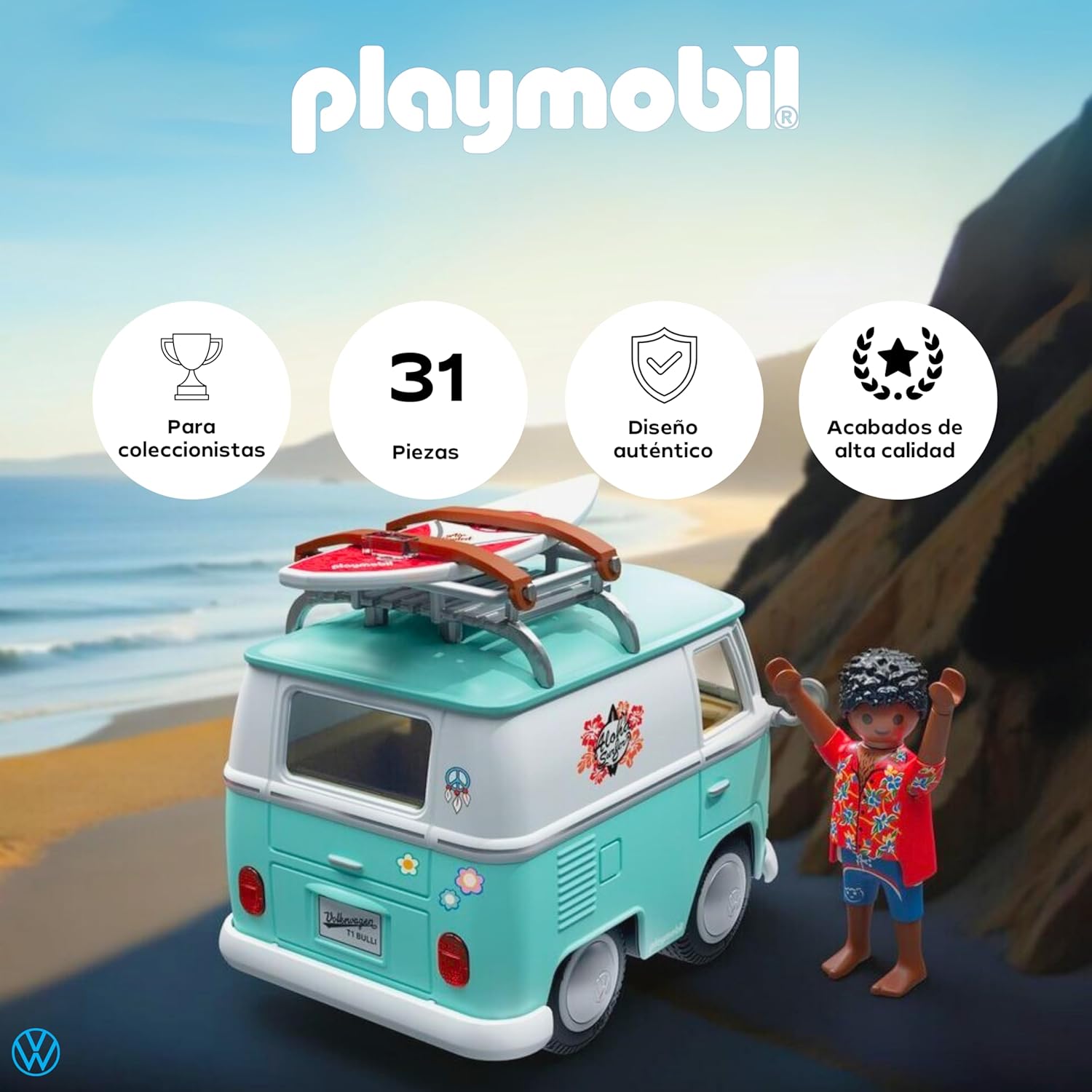 PLAYMOBIL ICON CARS: VW T1 CAMPING VAN