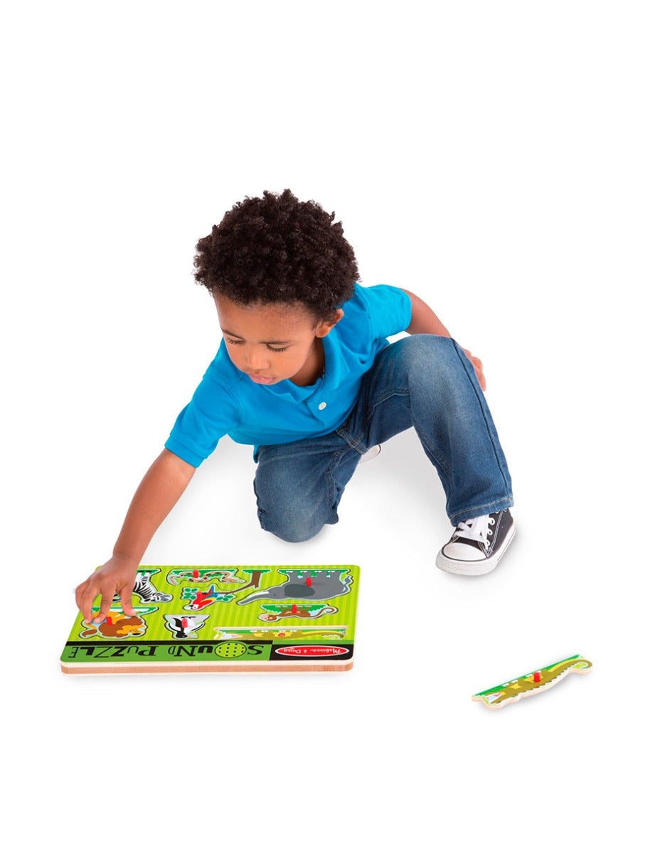Melissa & Doug Rompecabezas De Animales De Zoologico