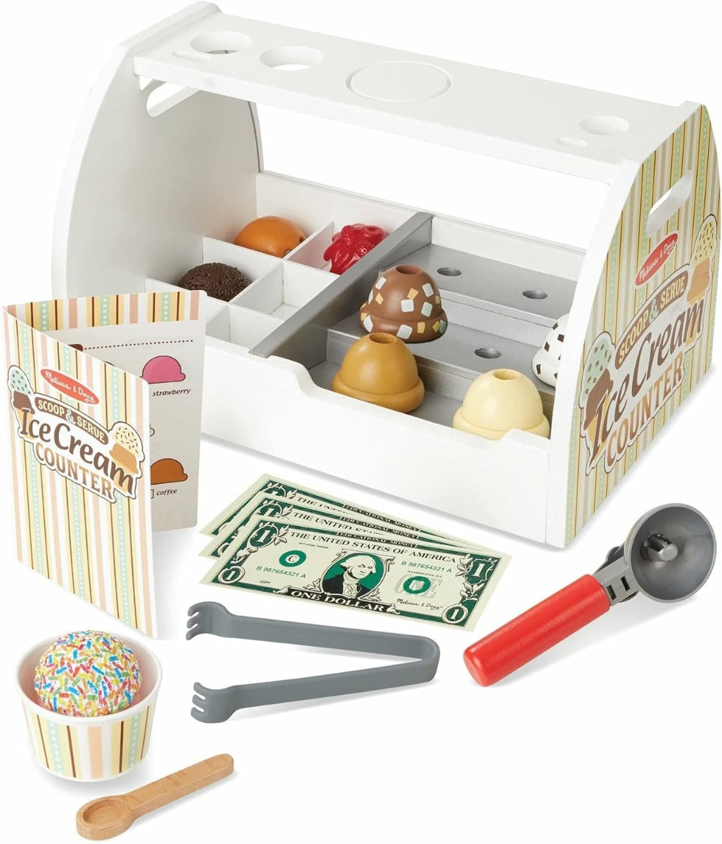 Melissa & Doug Ice Cream Counter