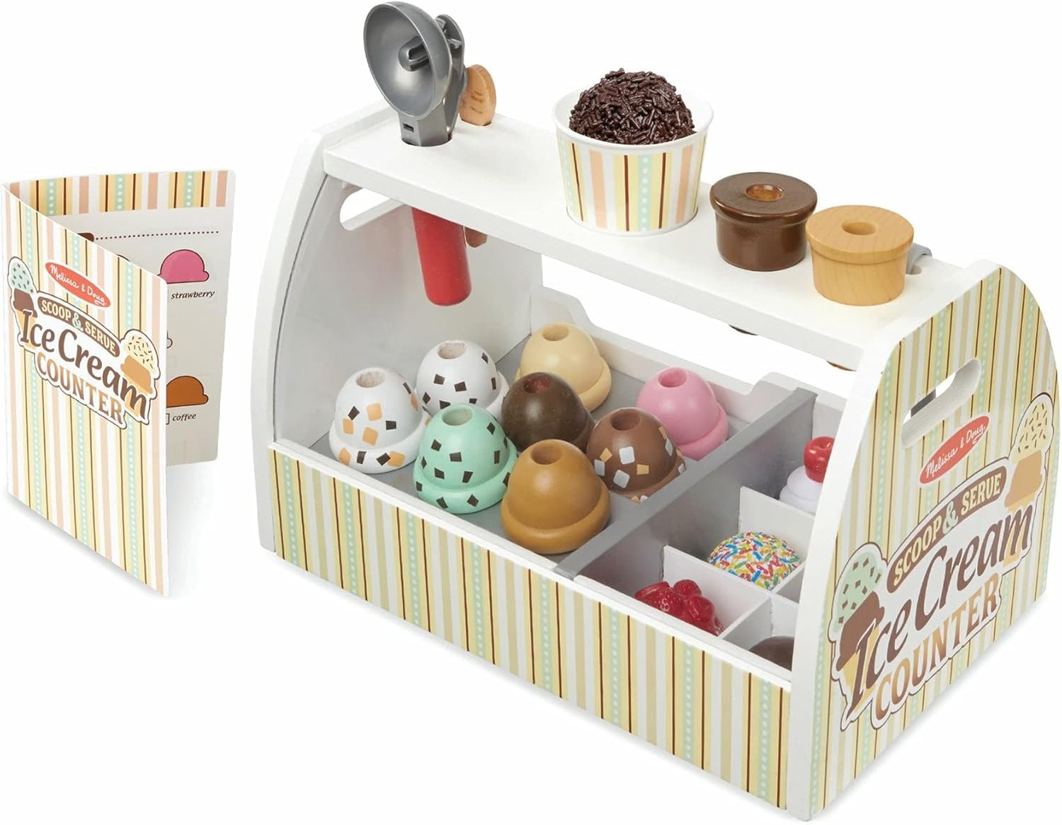 Melissa & Doug Ice Cream Counter