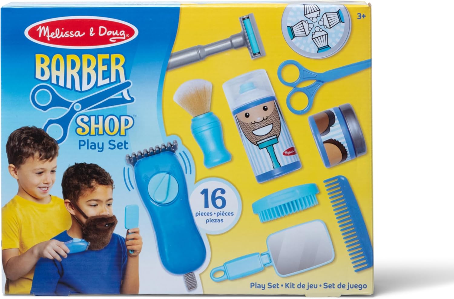 Melissa & Doug Barber Shop Shaving Set