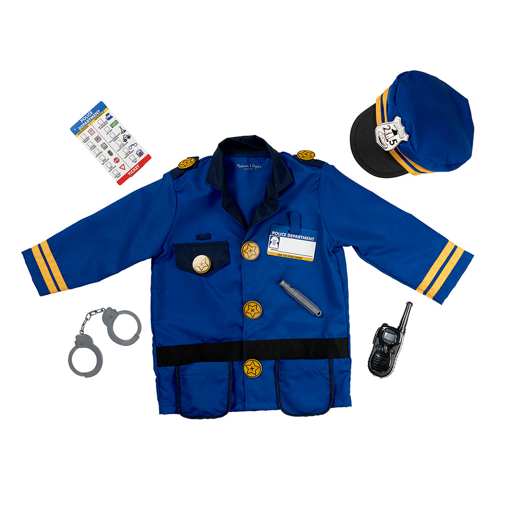 Md Disfraz De Policia