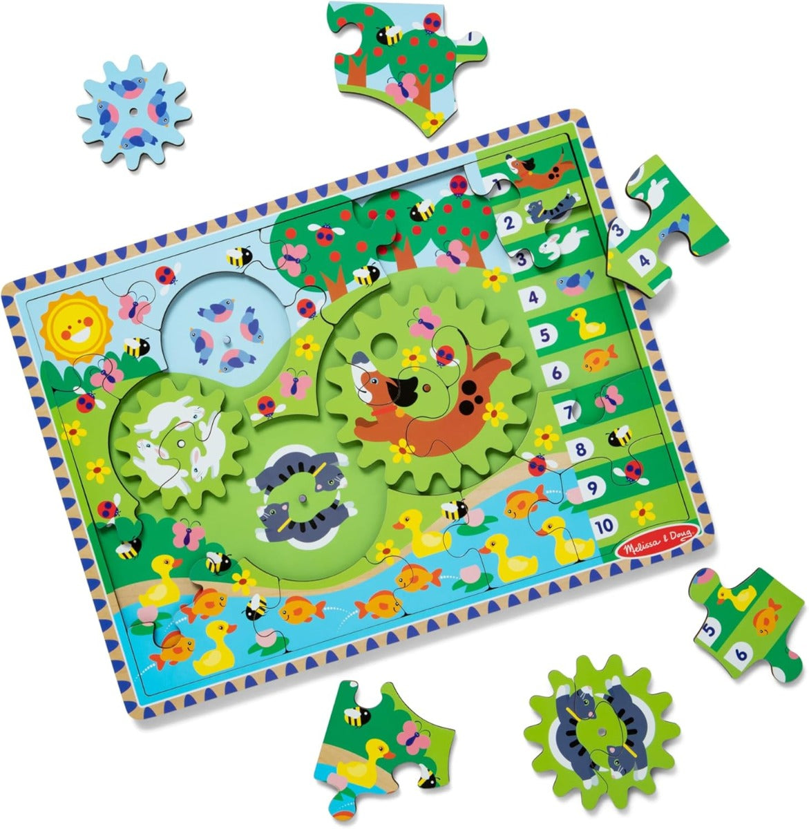 Melissa & Doug Wooden Puzzles for Toddlers and Preschoolers