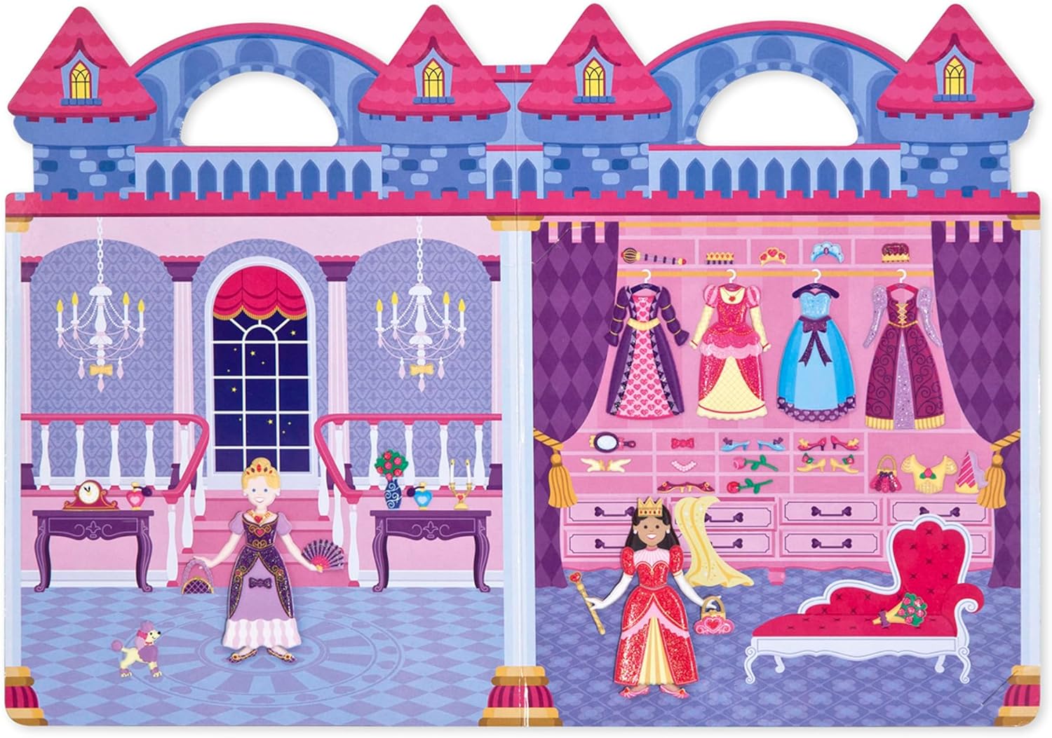 MD STICKER PLAY SET PRINCESAS