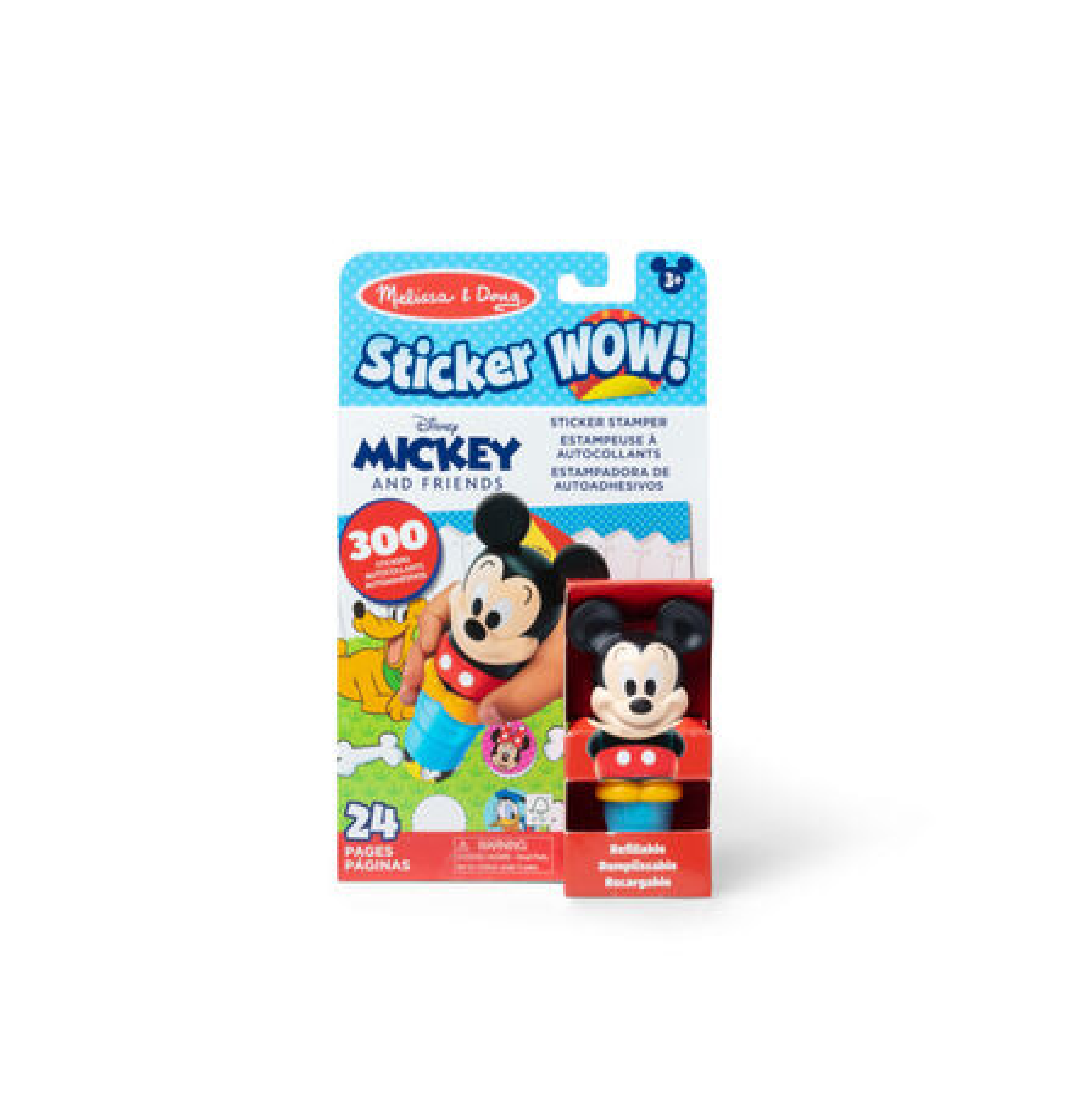 MD STICKER WOW MICKEY MOUSE
