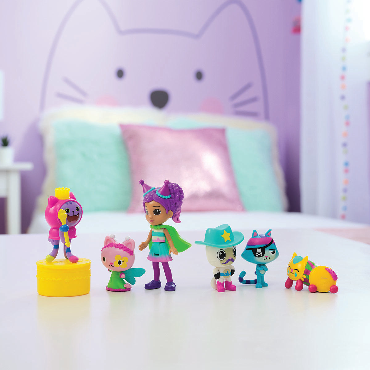 Gabby's Dollhouse Paquete de regalo de figura de celebración