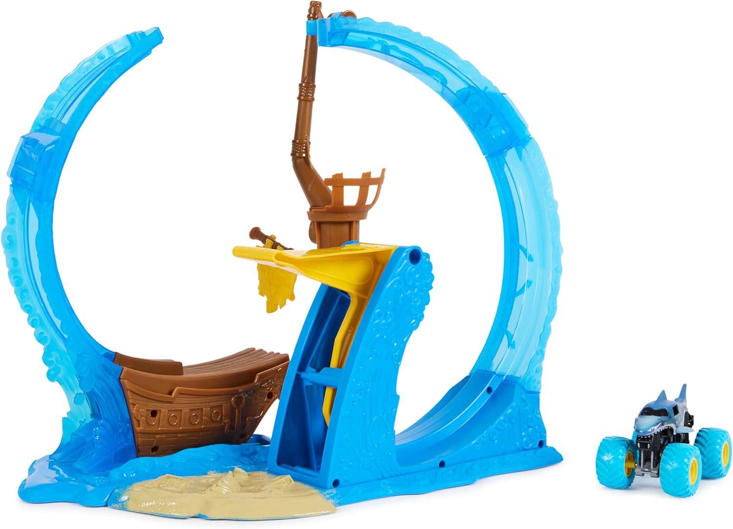 Monster Jam Set De Pista Loop Of Doom
