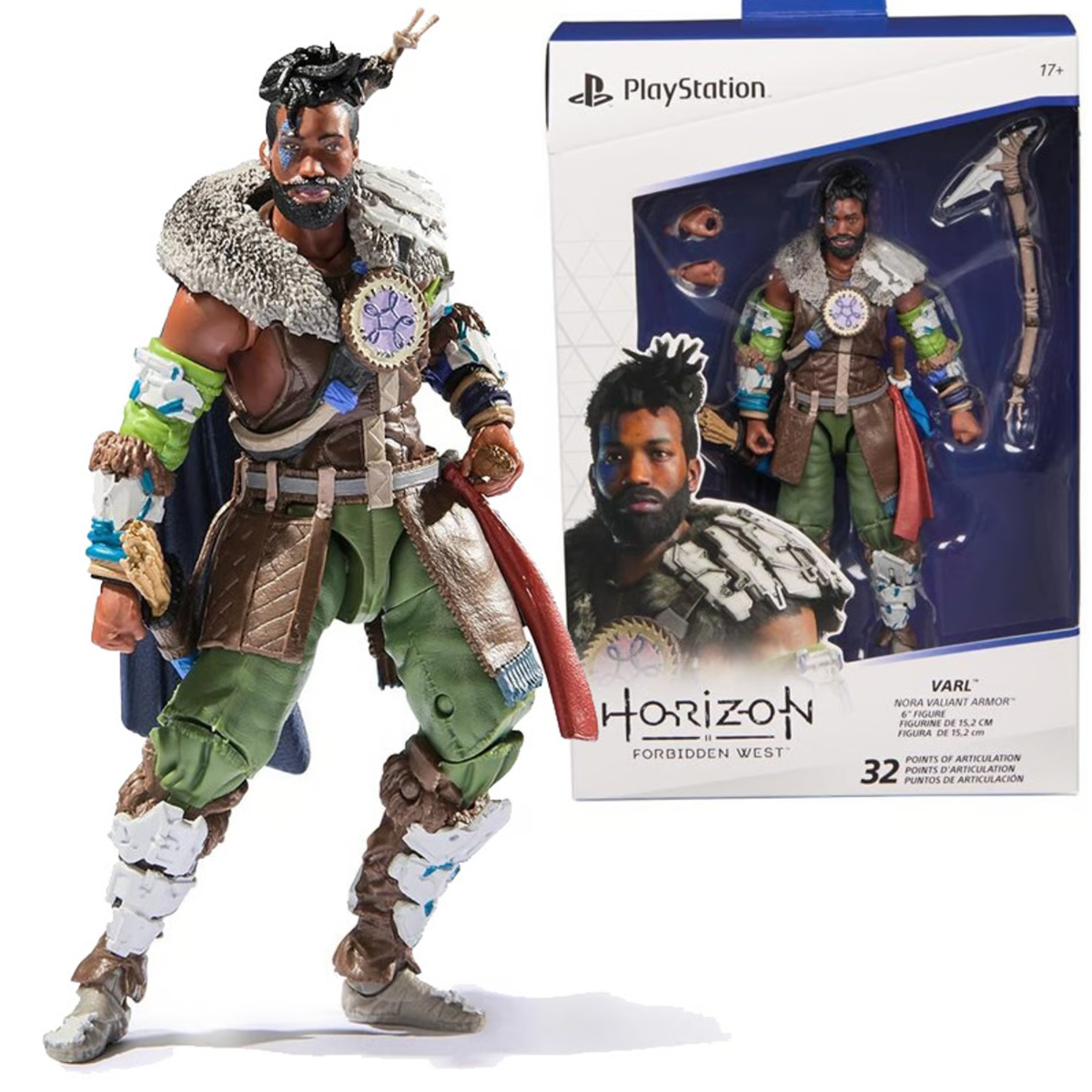 Spin Master Playstation Horizon Varl 6 inch Collectible Figure