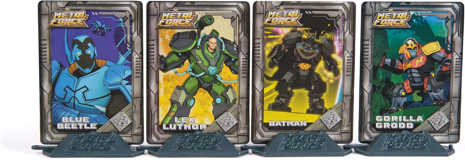 METAL FORCE FIGURAS BASICA SURTIDO DE 4 PULG