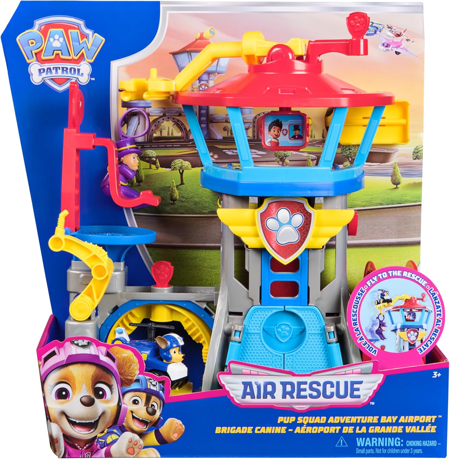 Paw Patrol Set De Juego Air Rescue Aeropuerto