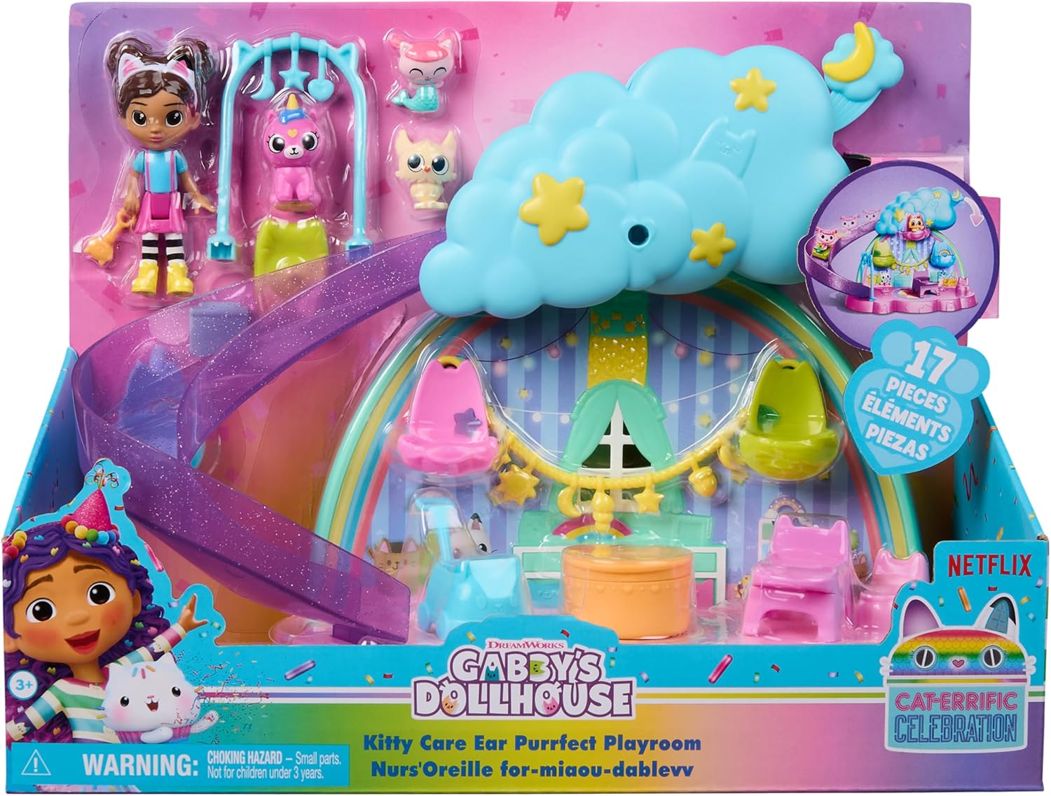 Gabby House Playset Guarderia De Gatitos