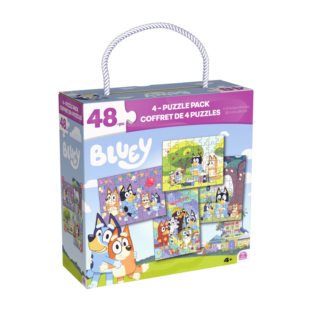 KPZ ROMPECABEZAS BLUEY CON MANGO DE CUERDA