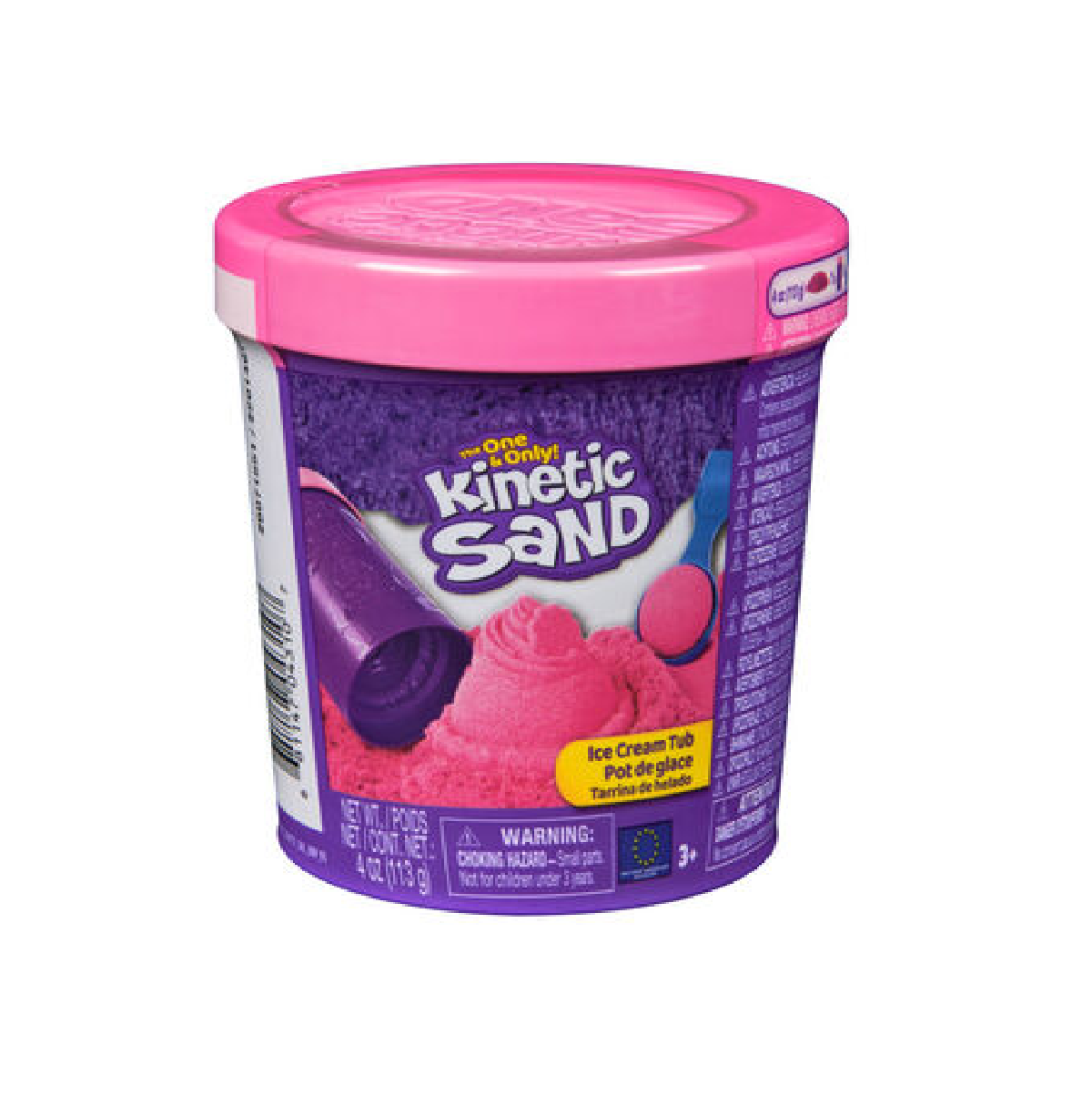 KINETIC SAND ARENA BAÑERA DE HELADOS