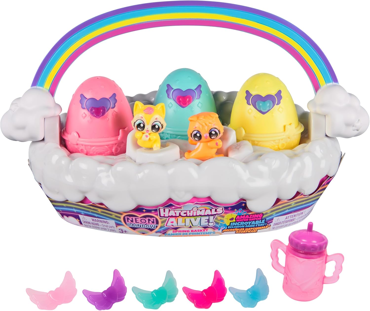 HATCHIMALS CANASTA NEON