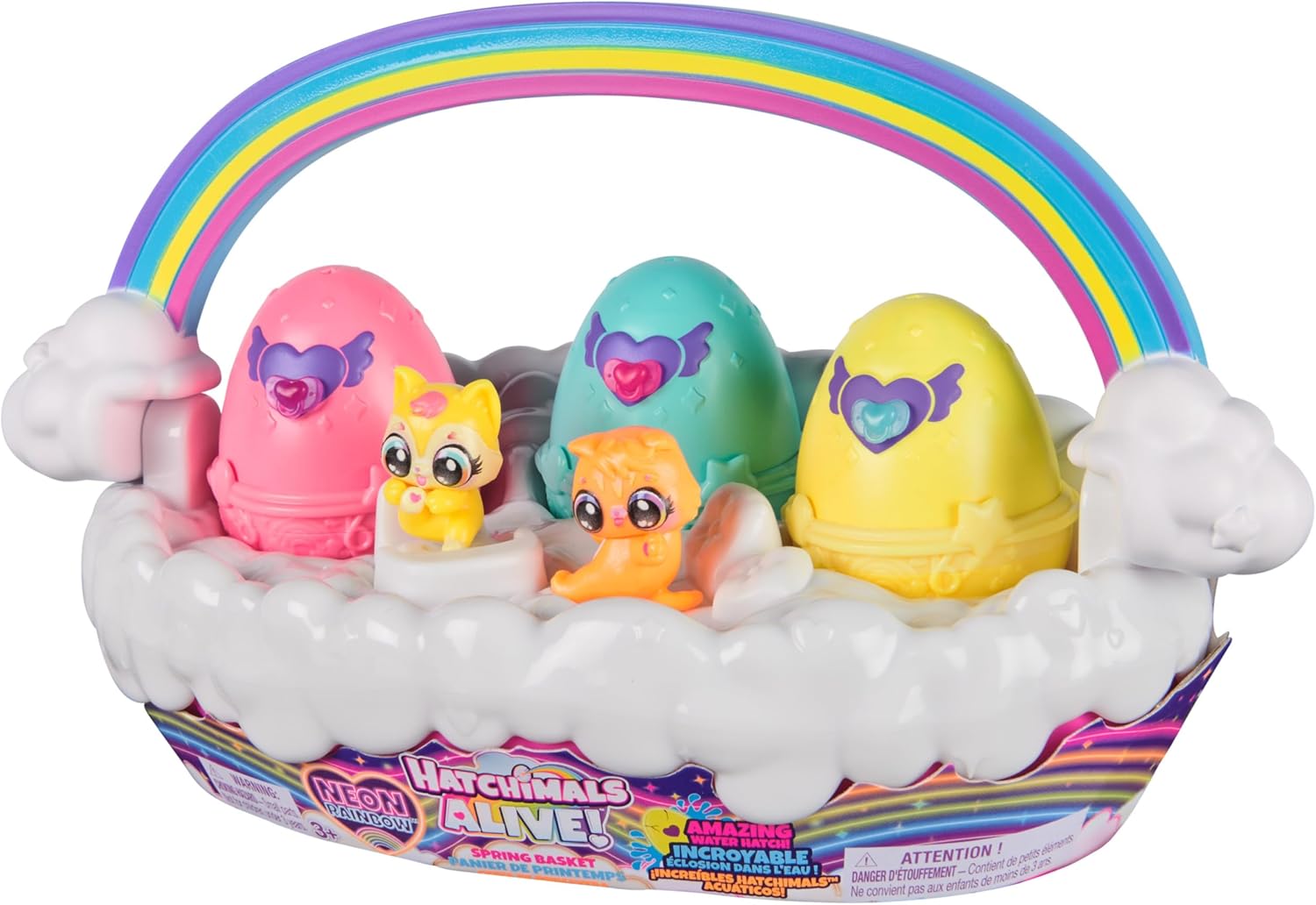HATCHIMALS CANASTA NEON
