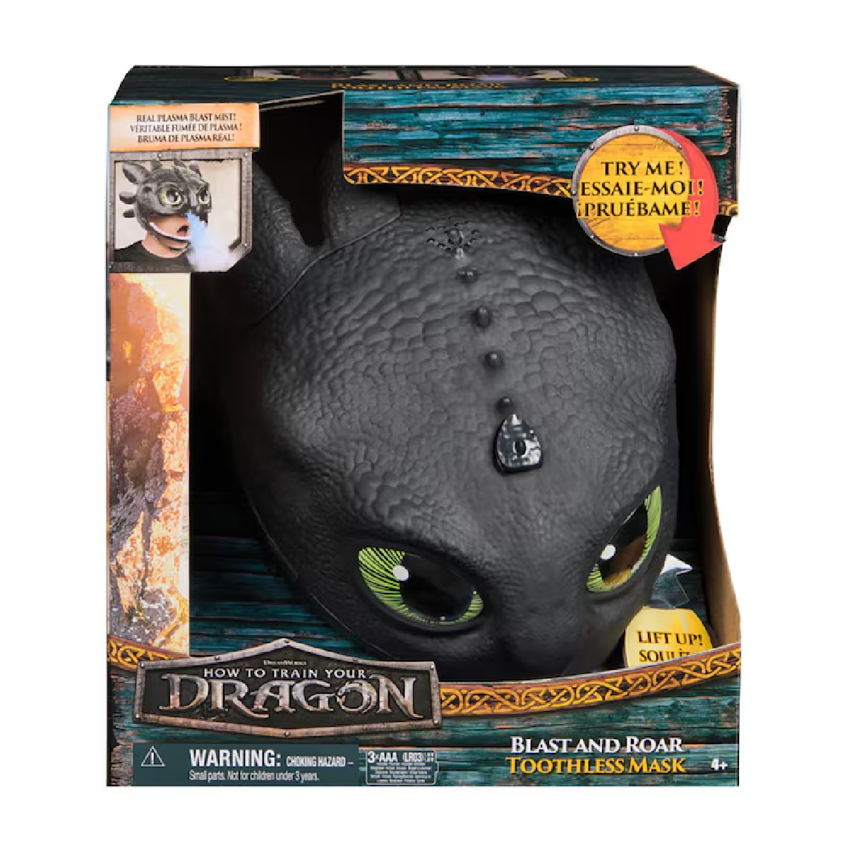 COMO ENTRENAR A TU DRAGON MOVIE 25 MÁSCARA INTERACTIVA