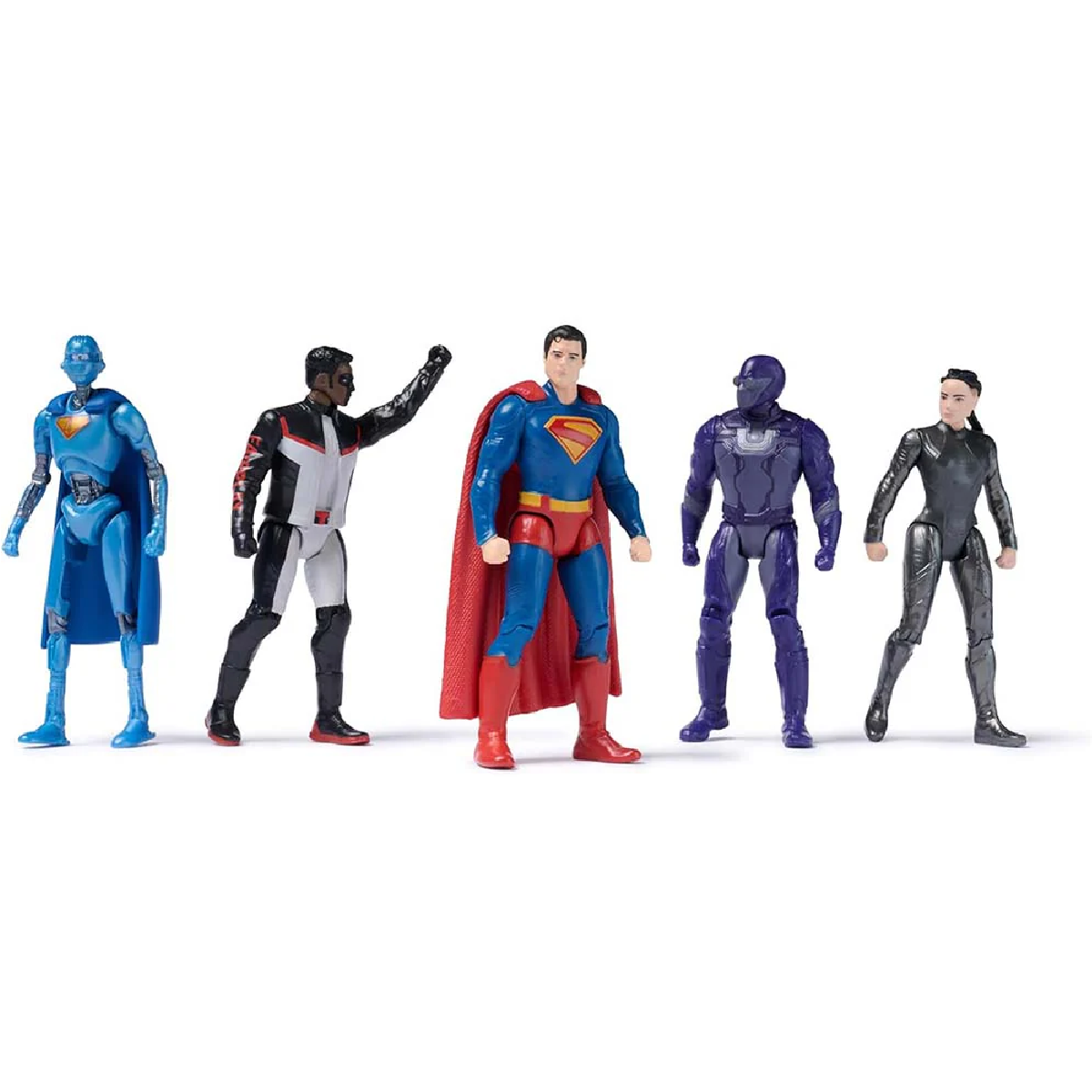 SUPERMAN MOVIE 25 SET DE 5 FIG DE 3 PULG
