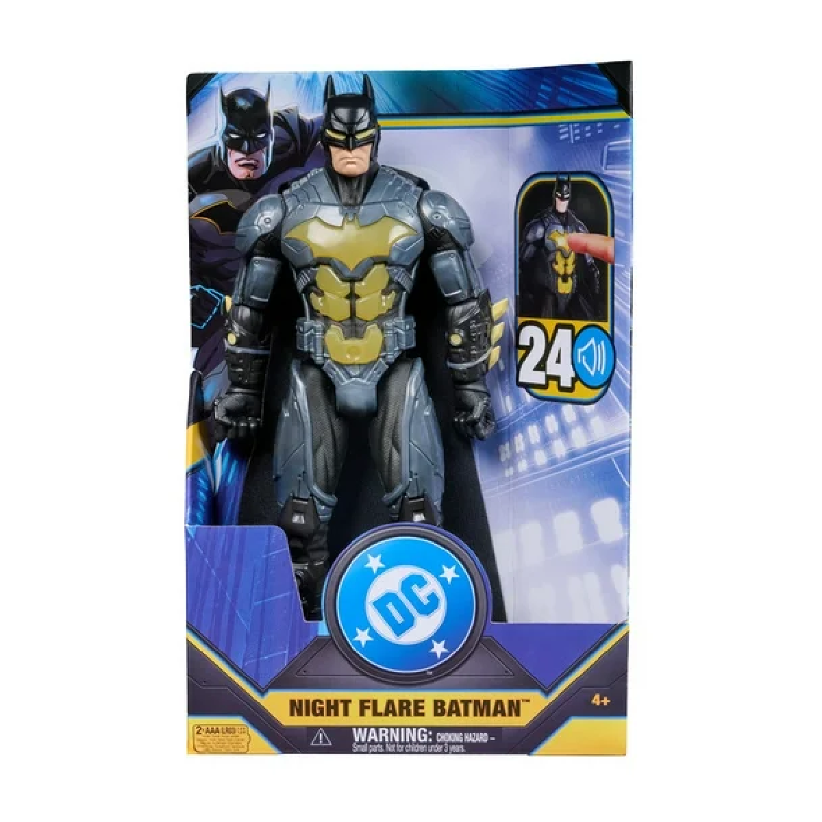 BATMAN FIGURA NIGHT FLARE DE 12 PULG