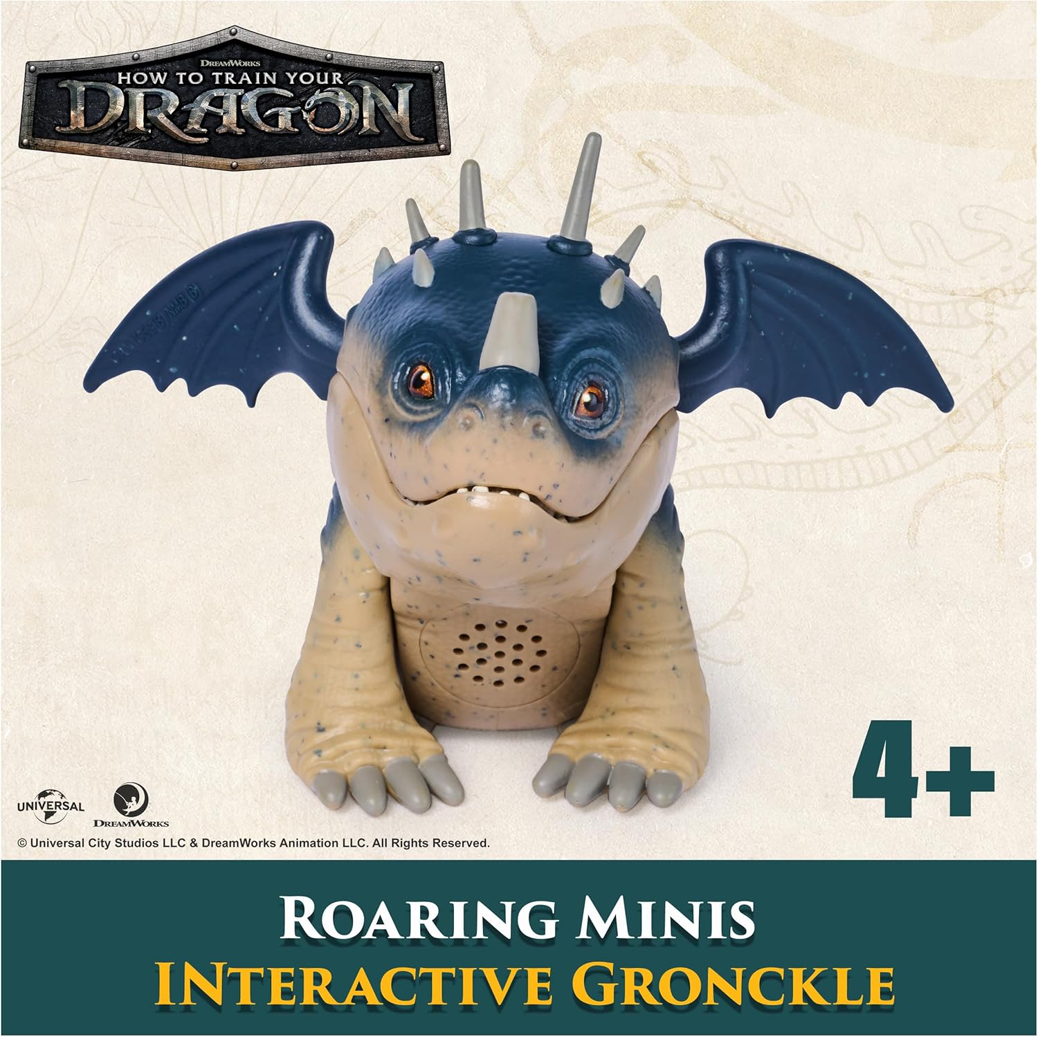 DRAGONES MOVIE MINI INTERACTIVE DRAGON GRONKLE