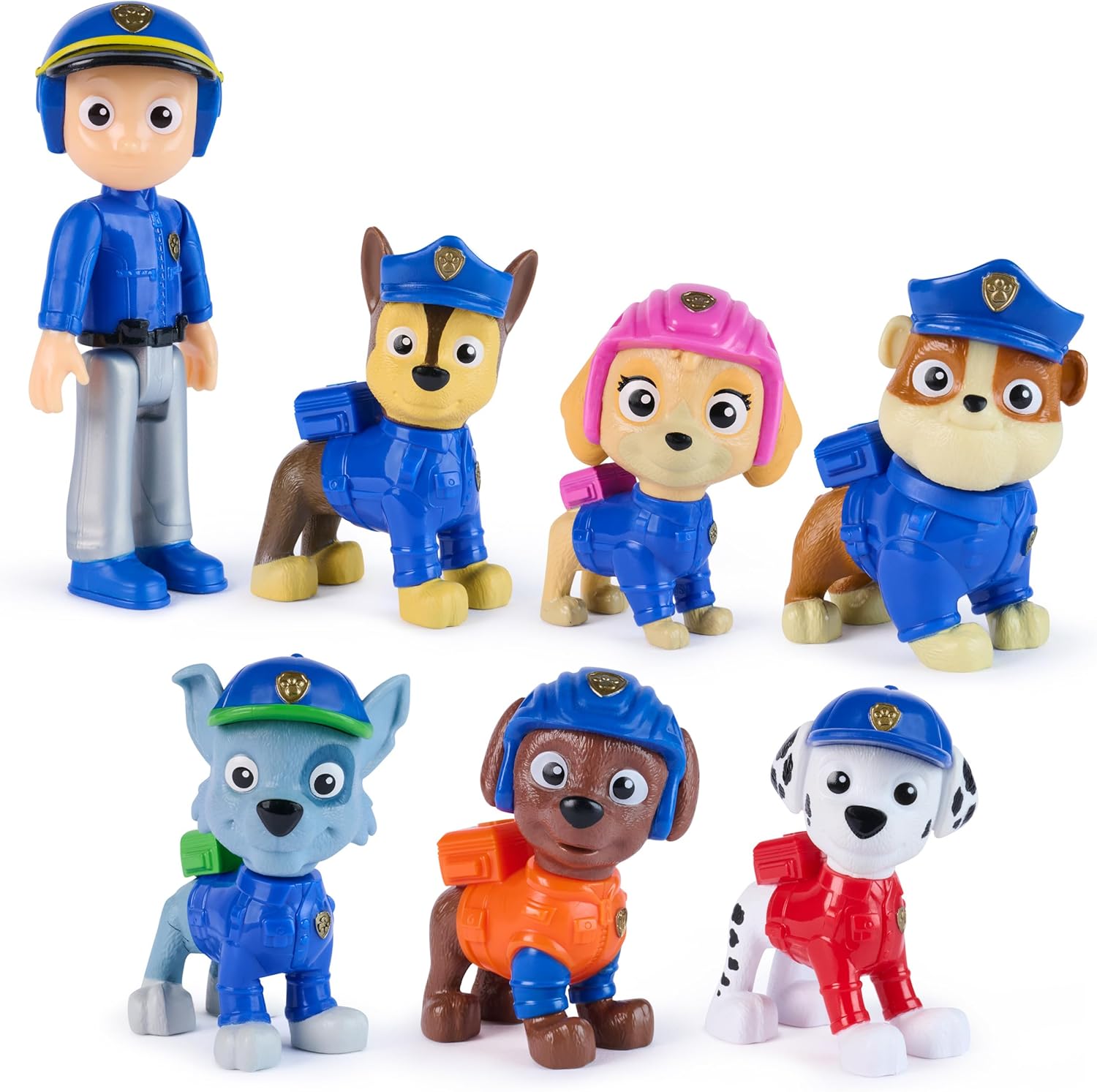 PAW PATROL SET DE EQUIPO BUSQUEDA Y RESCATE CON 7 FIGURAS