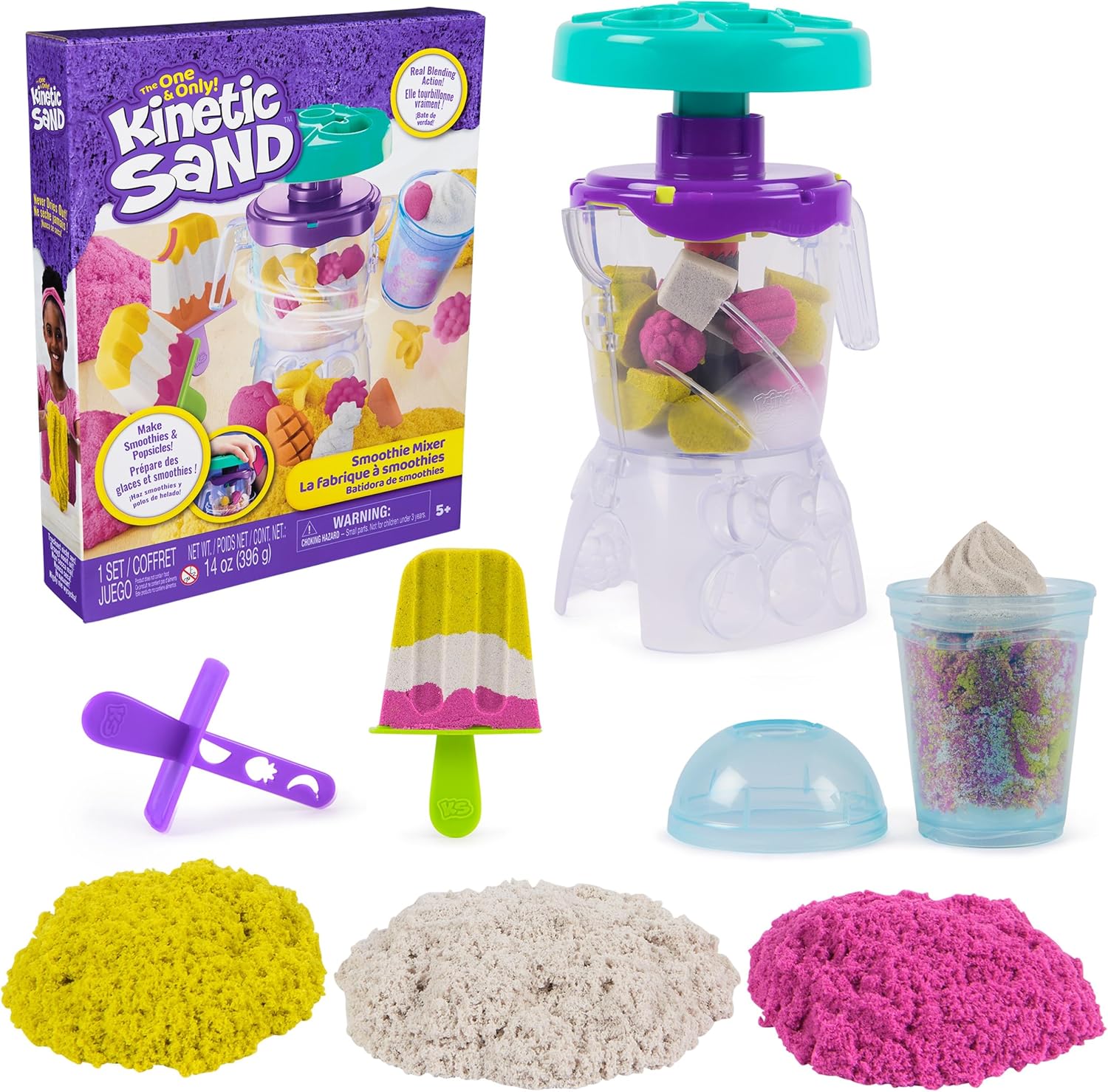 KINETIC SAND LICUADORA DE SMOOTHIES
