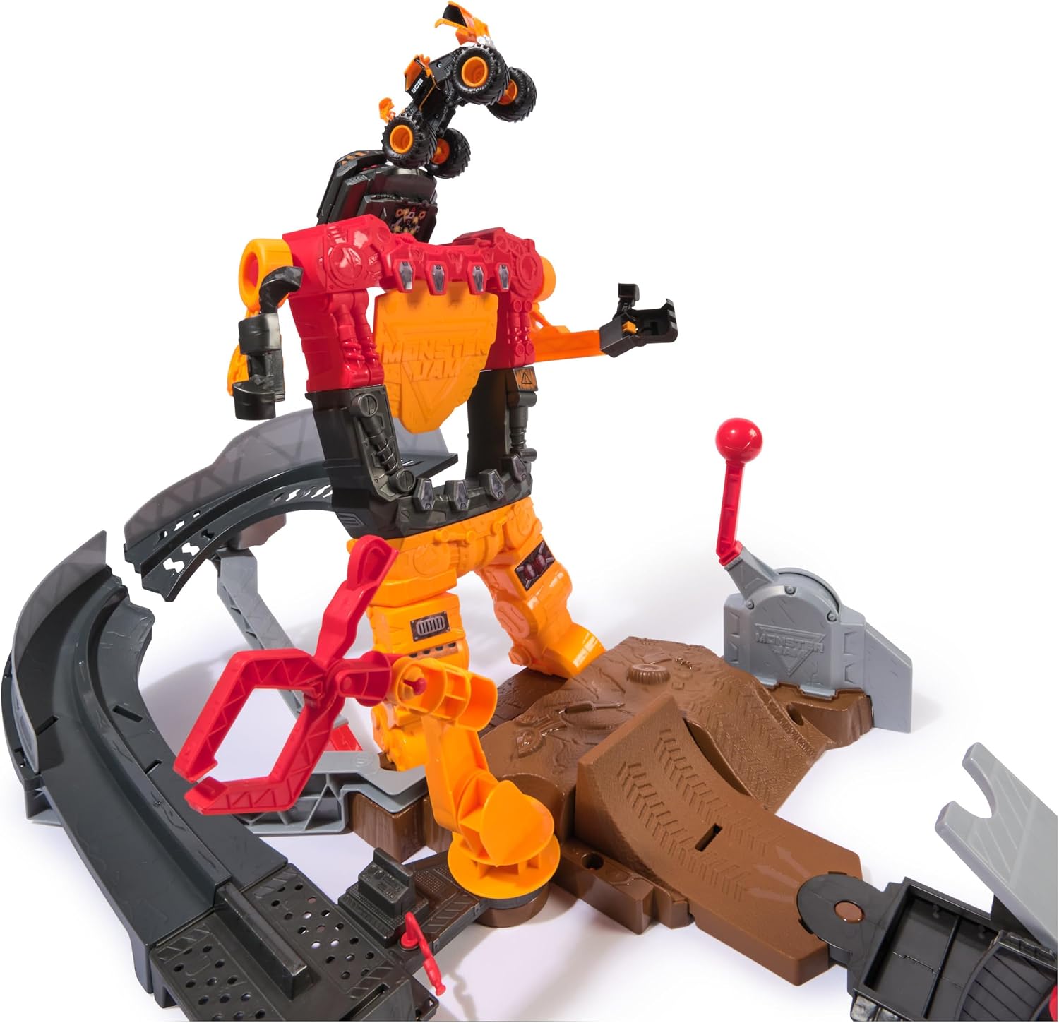 MONSTER JAM PLAYSET 1 64 SMASH AND BASH