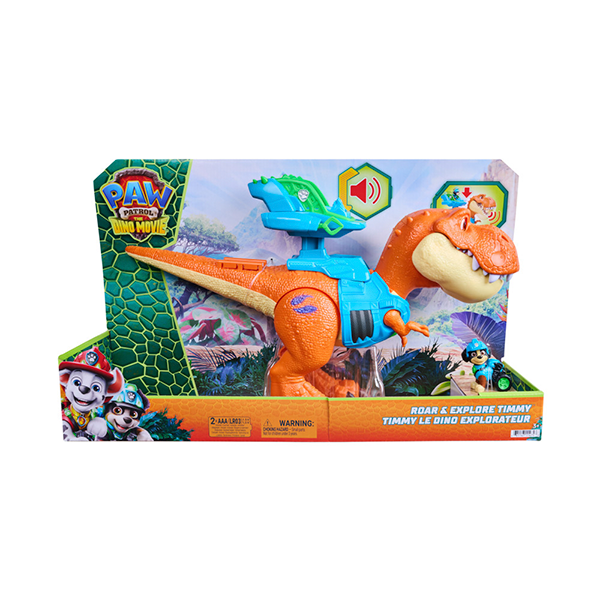 PAW PATROL FIGURA DINO TIMMY EXPLORADOR MOVIE 2026