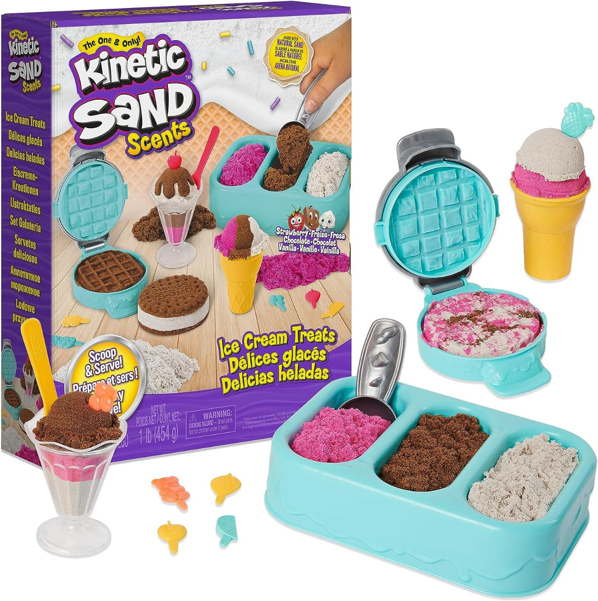 KINETIC SAND Delicias Heladas
