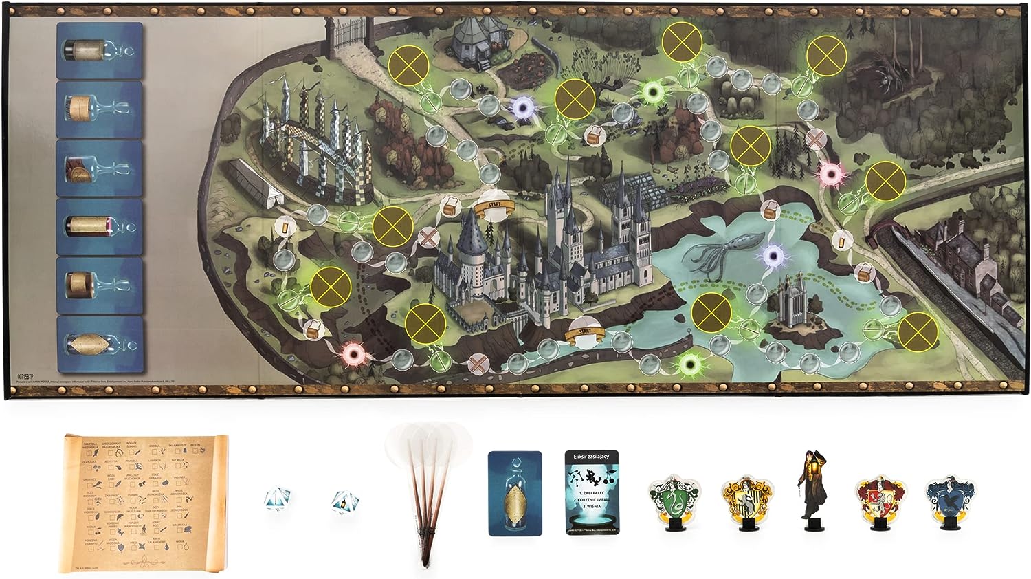 SpinMaster Juego de Mesa con temática de Harry Potter