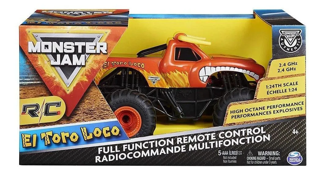 Monster Jam Rc 1:24 El Toro