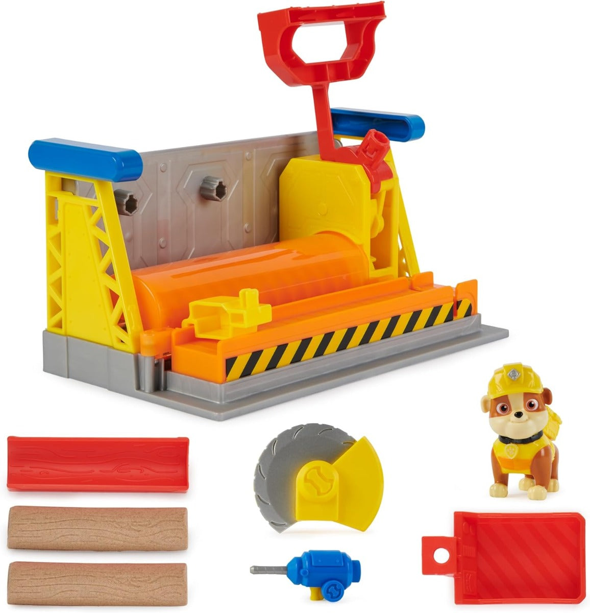 Rubble's Workshop Playset juguetes de construcción con figura de acción Kinetic Build-It Sand & Rubble