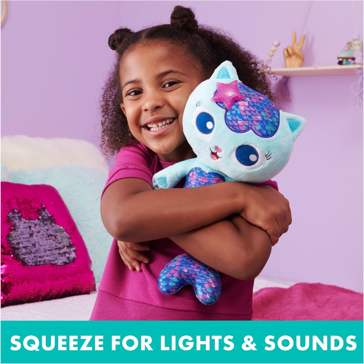 Gabby's Dollhouse Juguetes interactivos de peluche Mercat
