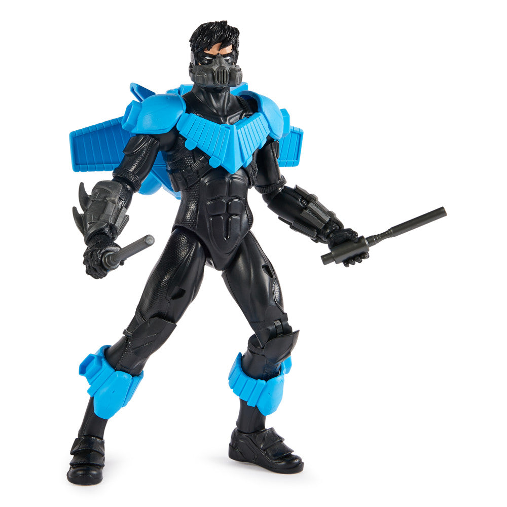 DC Comics Batman Adventures de Nightwing con 15 Accesorios de Armadura