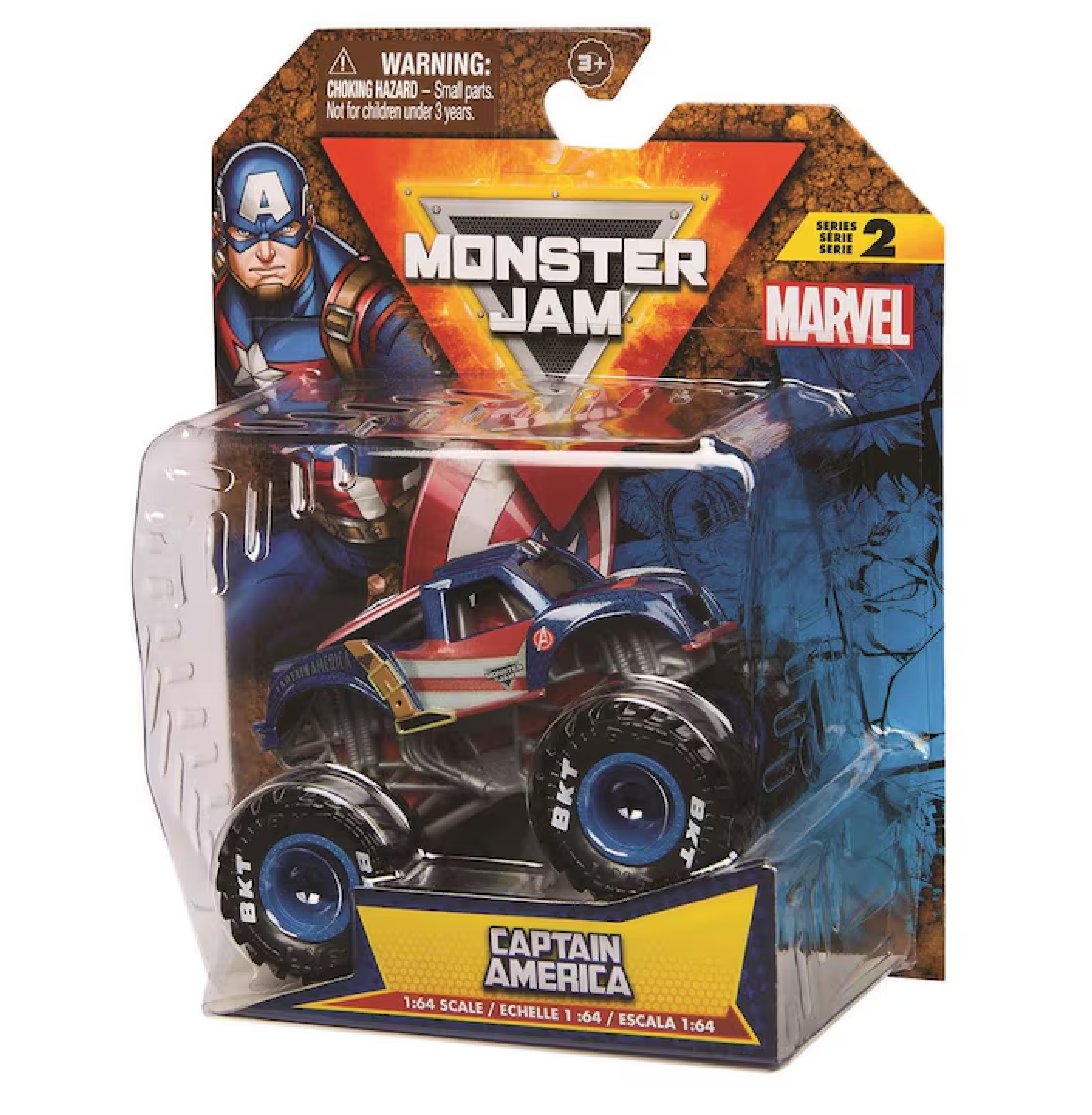 MONTER JAM 1 64 VEHICULO MARVEL