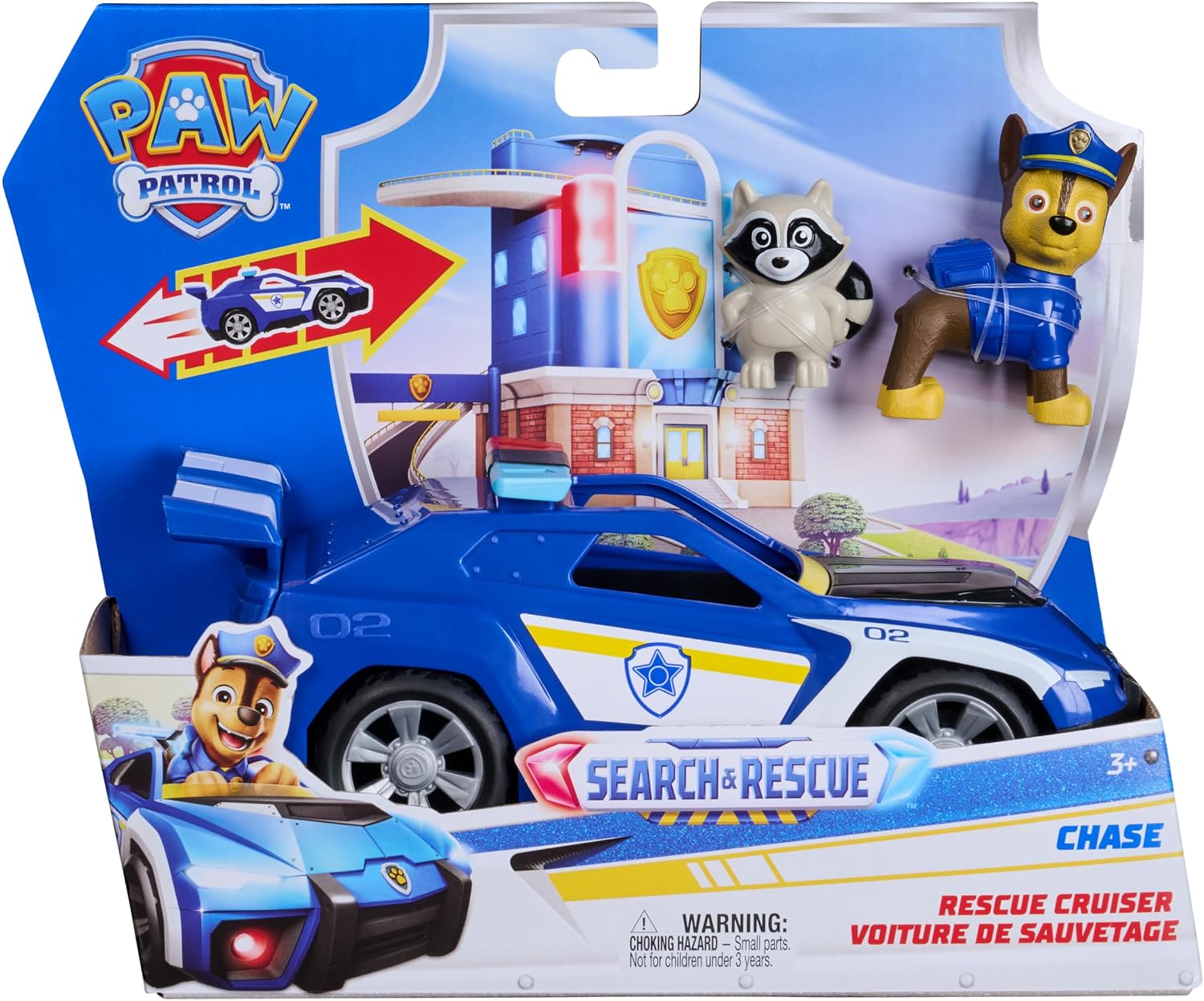PAW PATROL VEHÍCULO TEMATICO BUSQUEDA Y RESCATE