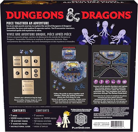CARDINAL ADZ ROMPECABEZAS DUNGEONS & DRAGONS 1000PZAS