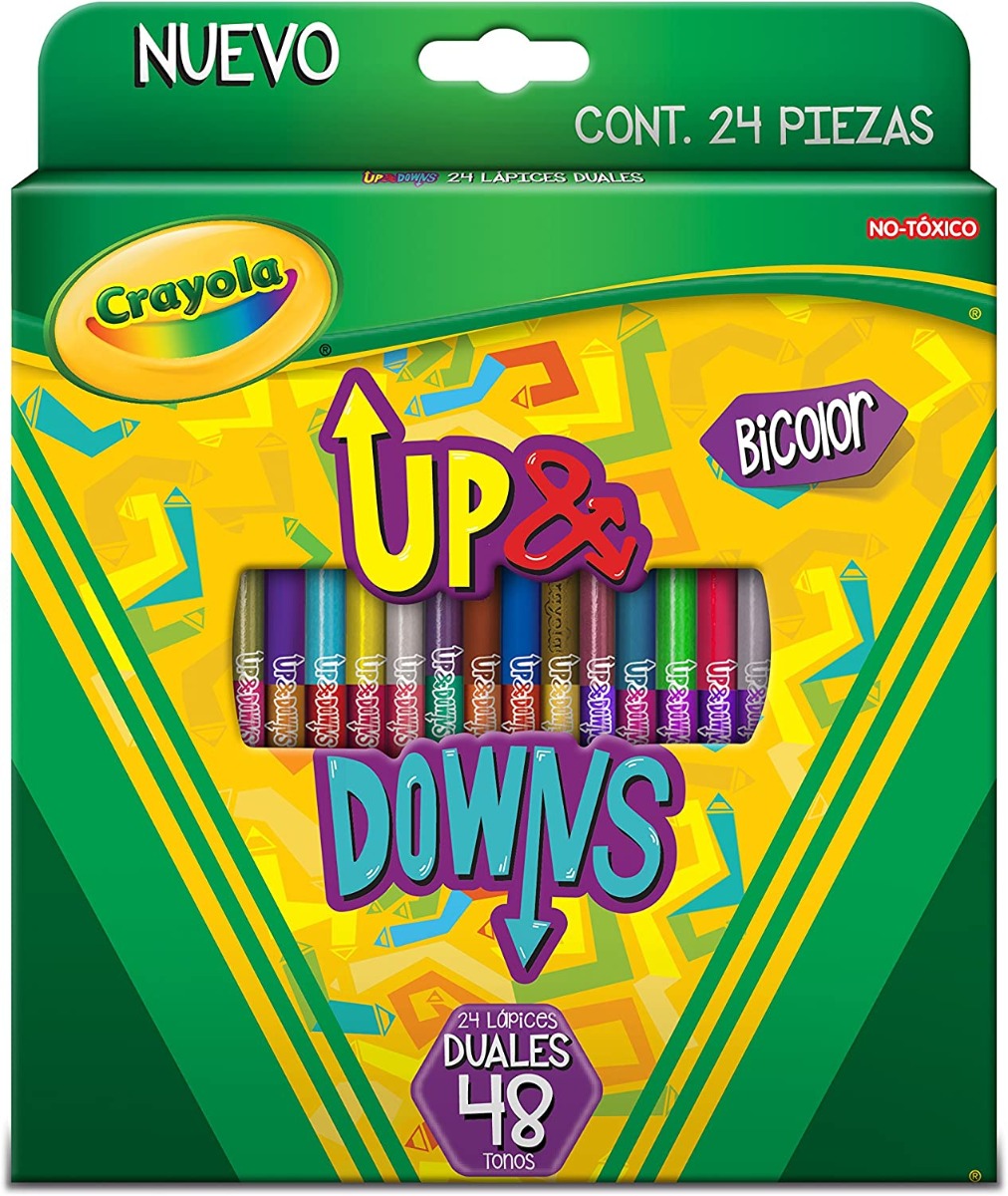 Crayola 24 Up&Downs Pencils