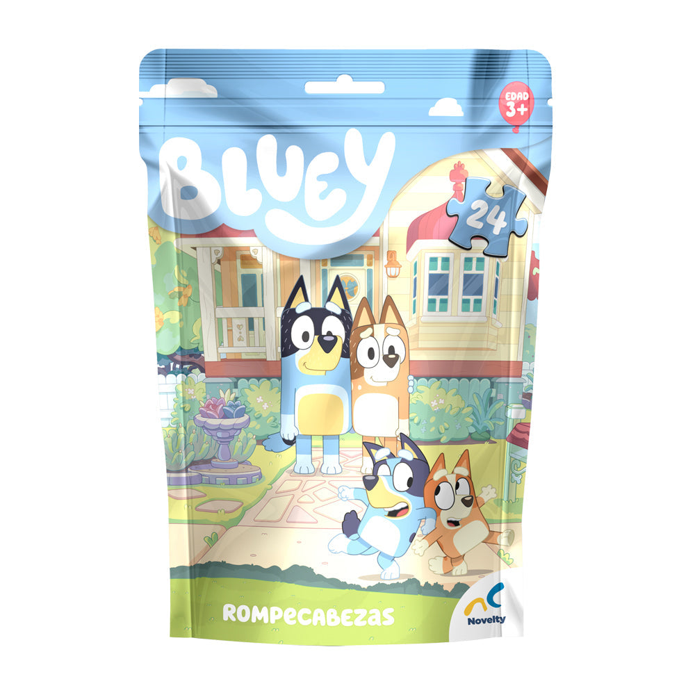ROMPECABEZAS BLUEY BOLSA DE 24 PZAS