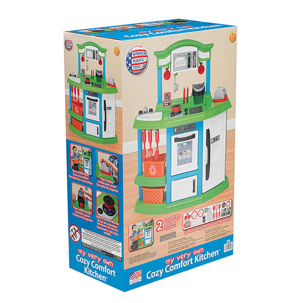 Cocina con Accesorios Azul con Luz y Sonido