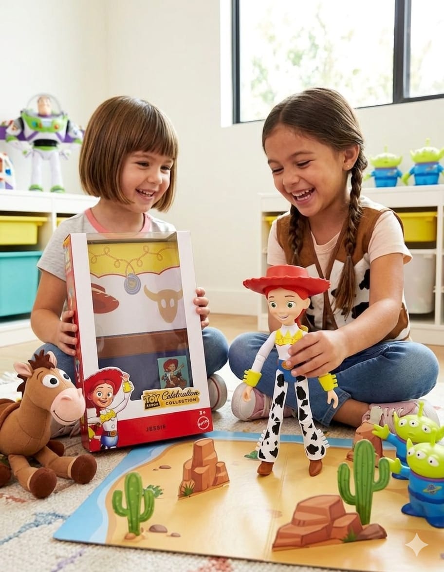 DISNEY PIXAR JESSIE VINTAGE FIG ACCIÓN PIXAR PROJECT TOY STORY