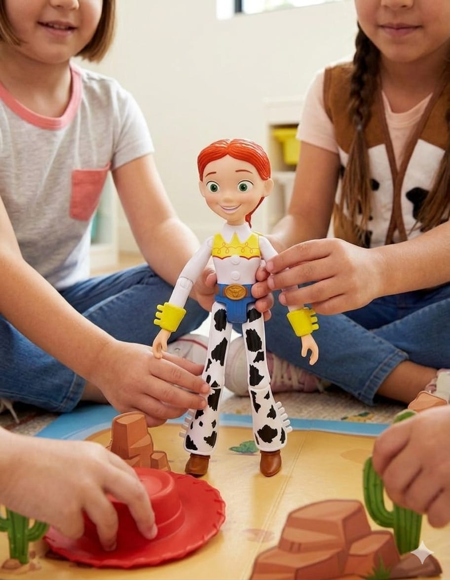 DISNEY PIXAR JESSIE VINTAGE FIG ACCIÓN PIXAR PROJECT TOY STORY