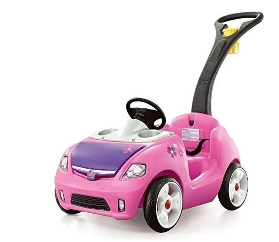 Cochecito Carro La Nina Rosa Carro Montable Carrito Step Step2