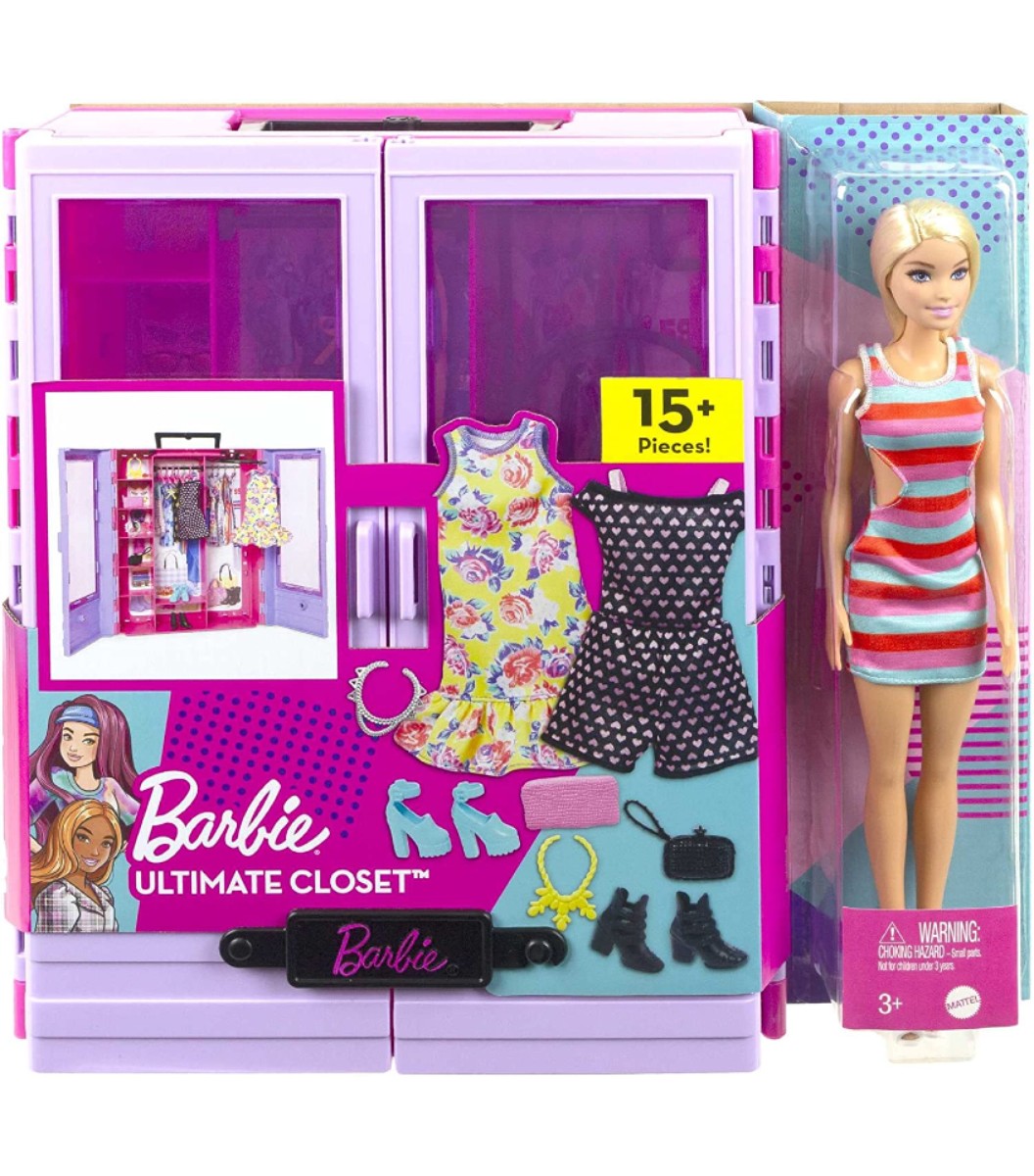 Barbie Nuevo Clóset de Lujo con Muñeca HJL66