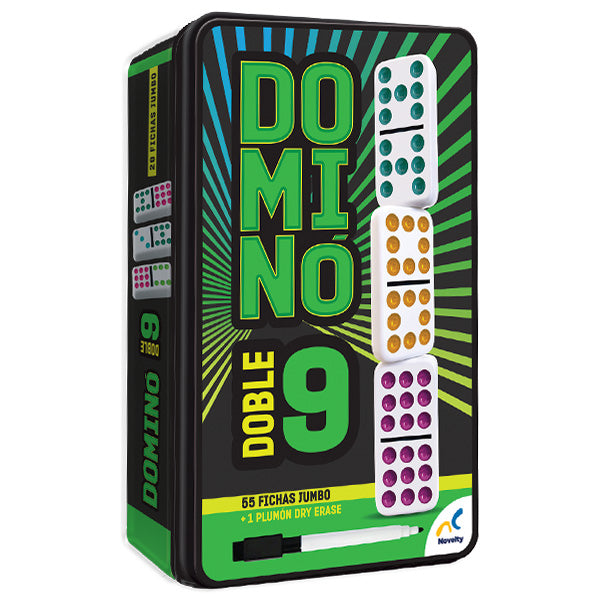 Double 9 Color Dominoes