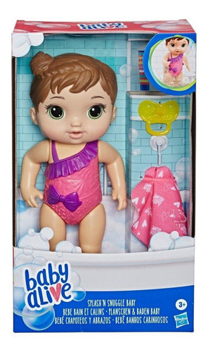 Baby Alive Bebé Chapoteos y Abrazos