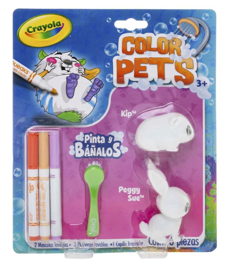 Color Pets Hamster and Rabbit Crayola