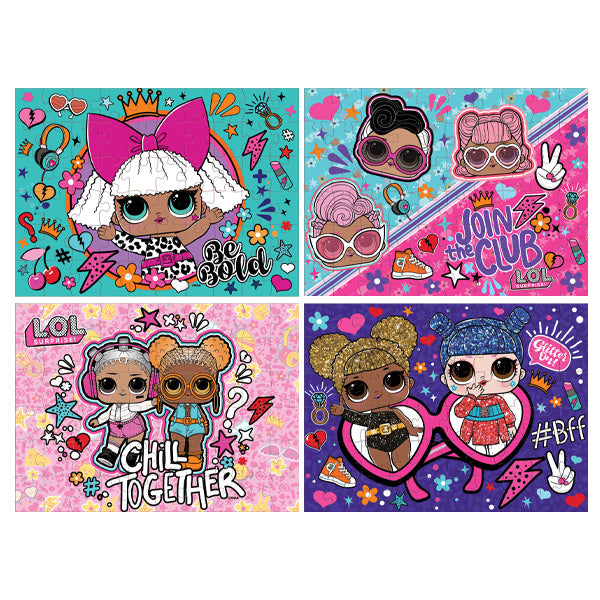 LOL SURPRISE 4 IN 1 PUZZLE